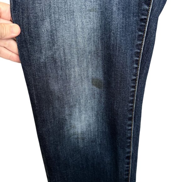 Bluffworks Slim Fit Dark Wash Hidden Pocket Jeans, 32x30 - Picture 12 of 14